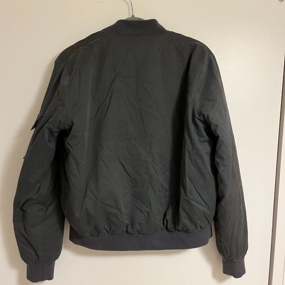 Grey-Blue Bomber Jacket from Oak and Fort (Size XS) - Picture 2 of 4